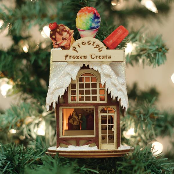 Frosty's Treat Shop Ornament - Southlake Paws