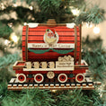 Load image into Gallery viewer, Santa's Hot Cocoa Tanker Ornament - Southlake Paws
