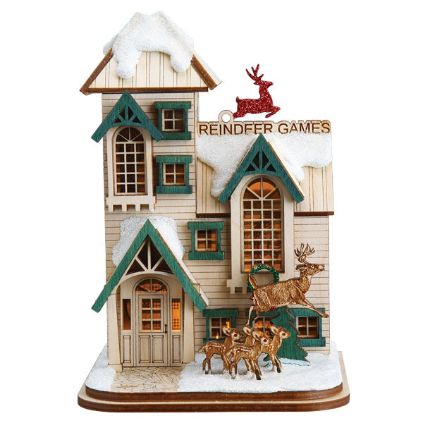 Reindeer Games Ornament - Southlake Paws