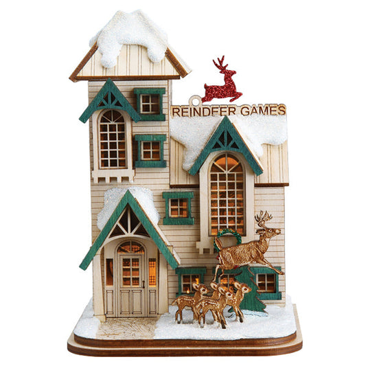 Reindeer Games Ornament - Southlake Paws
