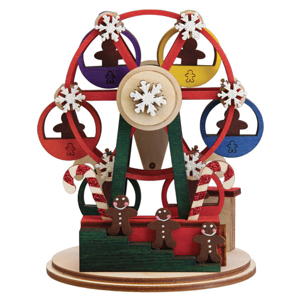 Ginger Man Ferris Wheel Ornament - Southlake Paws