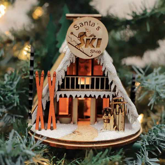 Alpine Ski Shop Ornament