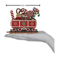 Load image into Gallery viewer, Candy Cane Train Car Ornament - Southlake Paws
