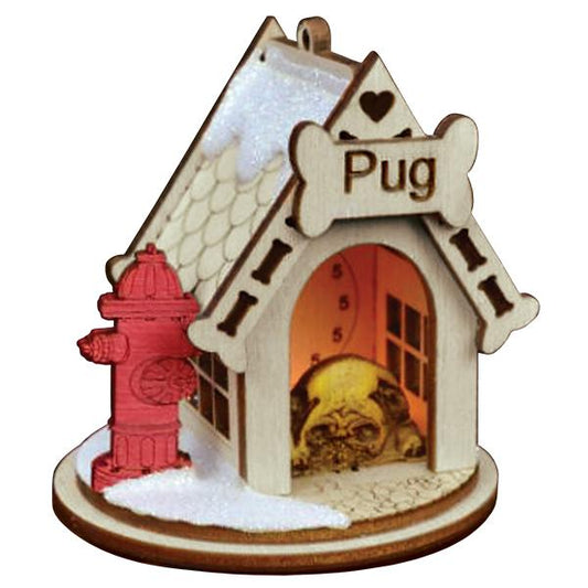 Pug Ornament - Southlake Paws