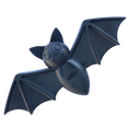 Load image into Gallery viewer, Vampire Bat Nylon Dog Chew Toy for Aggressive Chewers | USA Made & FDA Compliant
