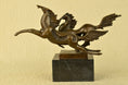 Load image into Gallery viewer, Signed Original Milo Dual Horses Horse Modern Art Abstract Sculpture Statue SALE
