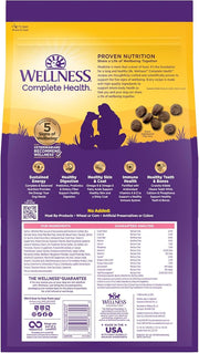 Wellness Complete Health Dry Dog Sensitive Skin & Stomach Salmon & Rice Adult (5lb) 