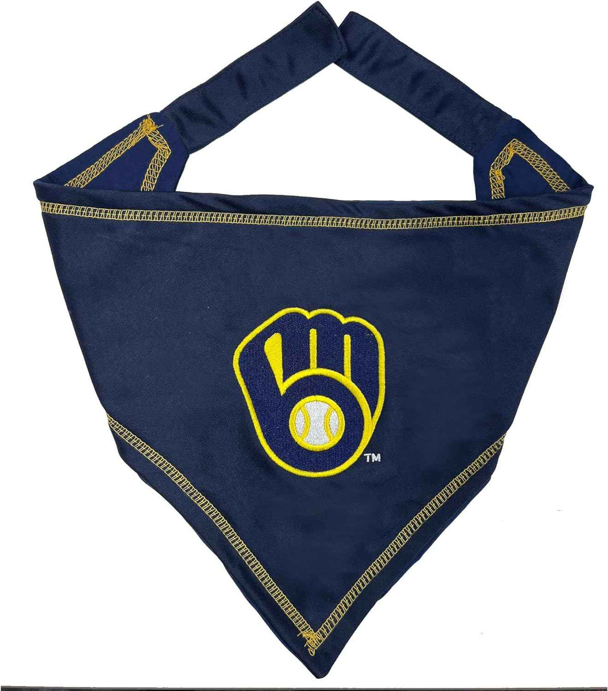 Brewers Tie-Around Dog Bandana