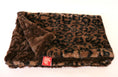 Load image into Gallery viewer, Blanket, Dark Brown Leopard 
