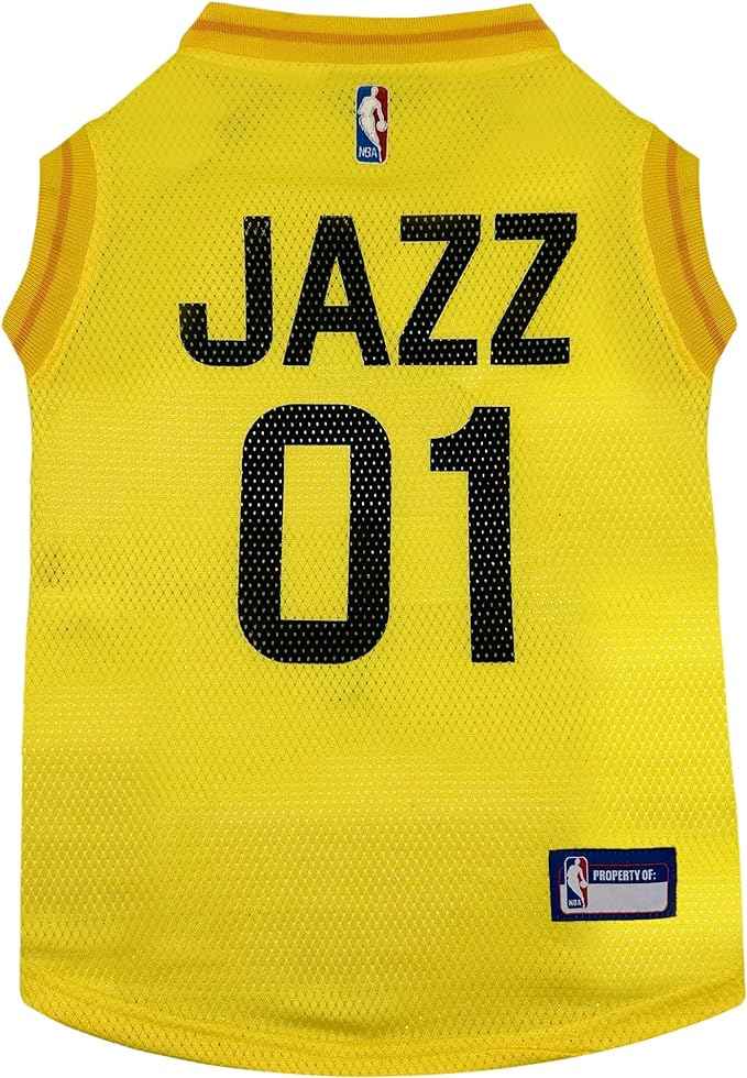 NBA Utah Jazz Basketball Mesh Dog Jersey