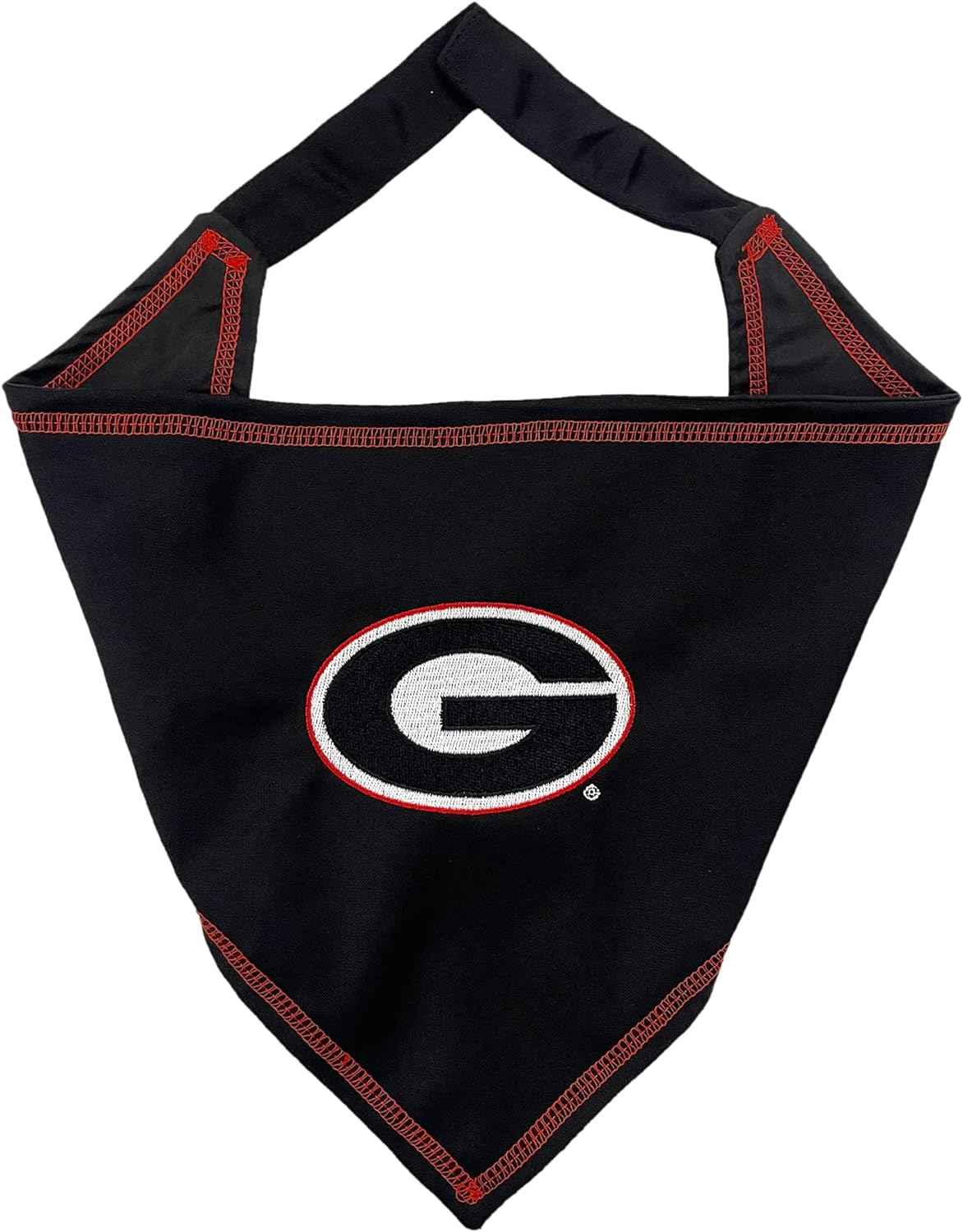 Georgia Tie-Around Dog Bandana