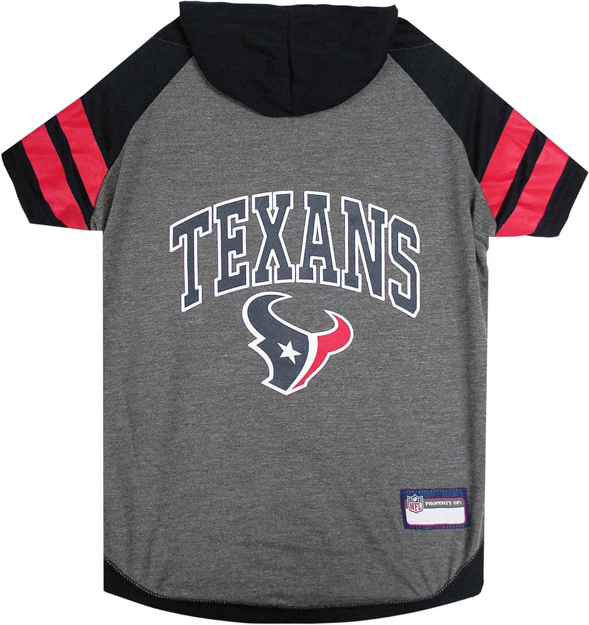 NFL Houston Texans Hooded Dog T-Shirt