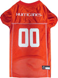 Load image into Gallery viewer, NCAA University of Miami Mesh Dog Jersey
