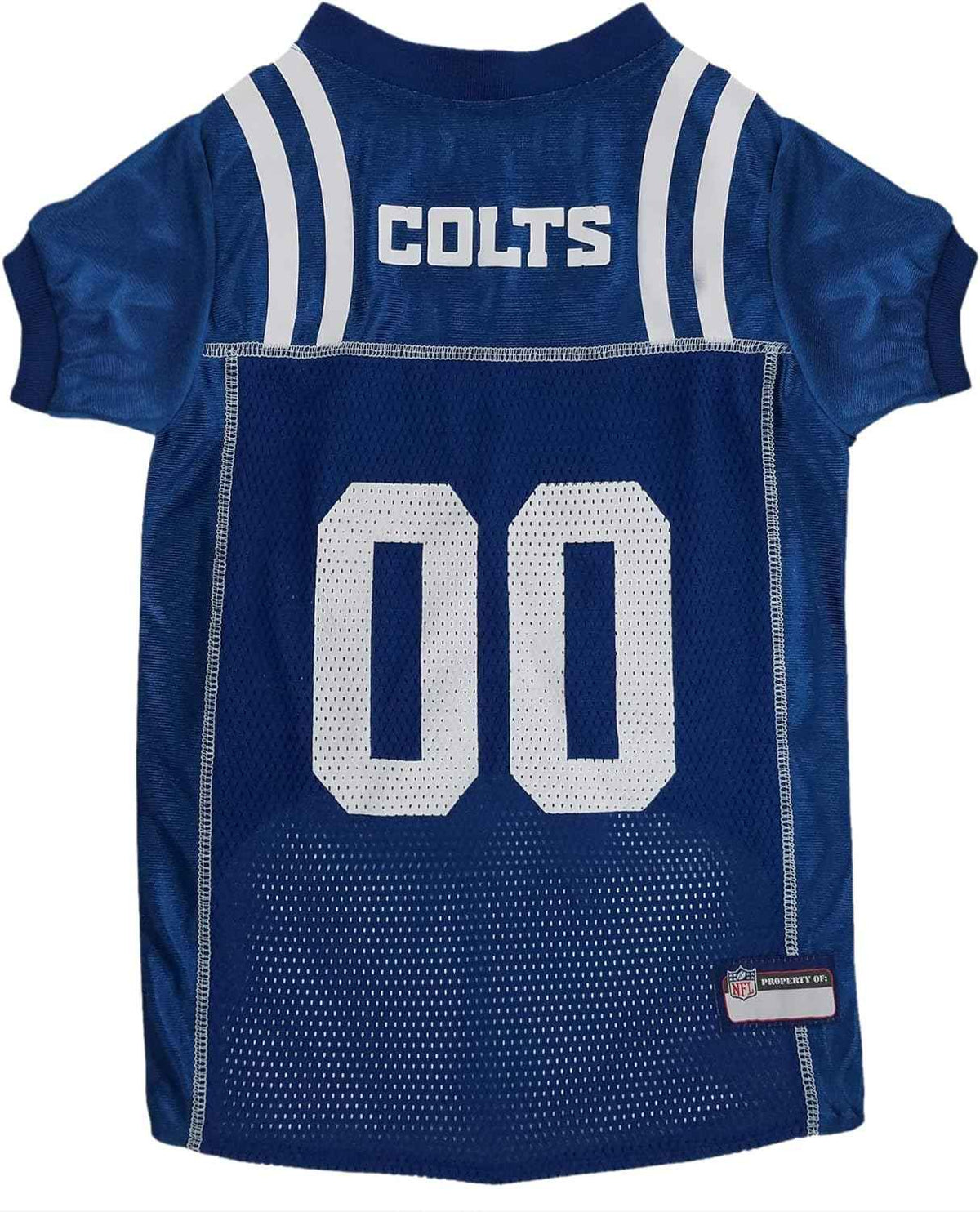 NFL Indianapolis Colts Striped Mesh Dog Jersey
