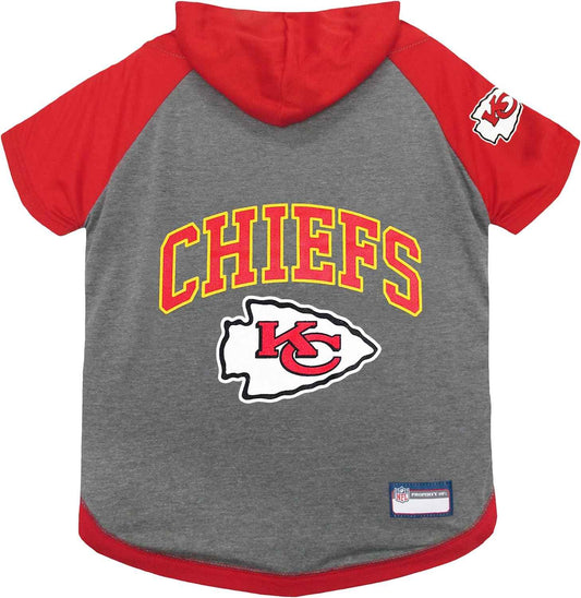 NFL Kansas City Chiefs Hooded Dog T-Shirt