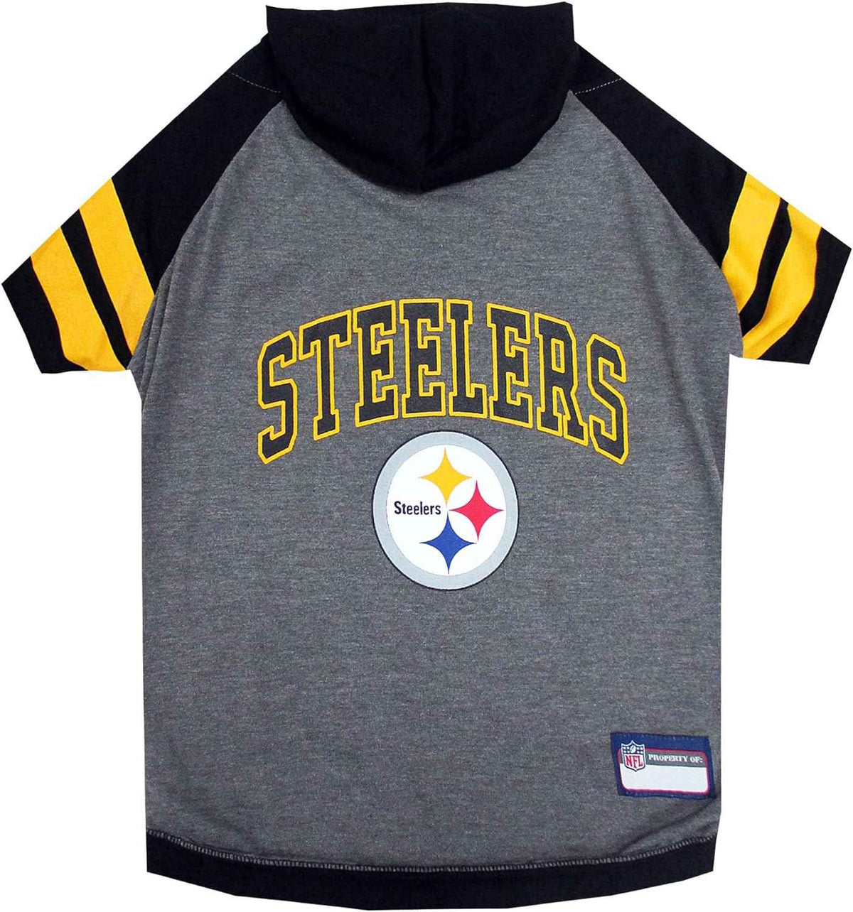 NFL Pittsburgh Steelers Hooded Dog T-Shirt