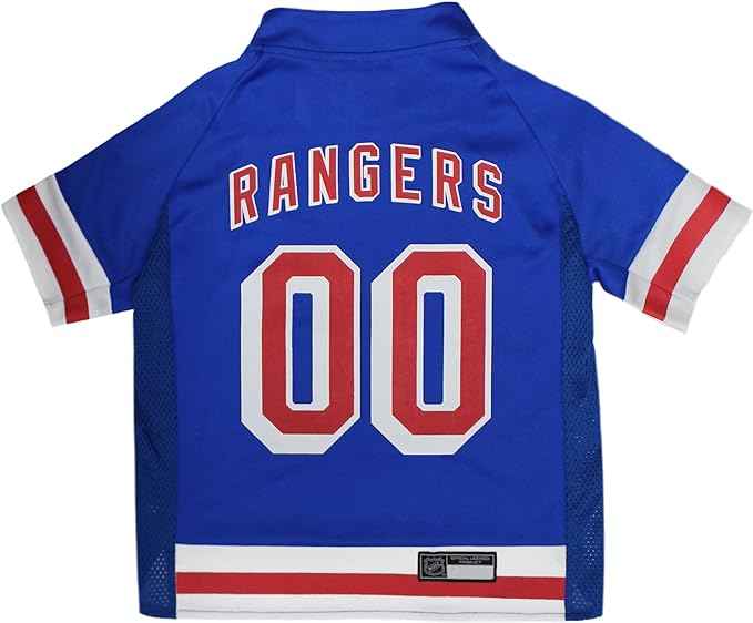 NHL New York Rangers Mesh Dog Jersey