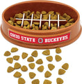 Load image into Gallery viewer, Ohio State Football Slow Feeder Bowl
