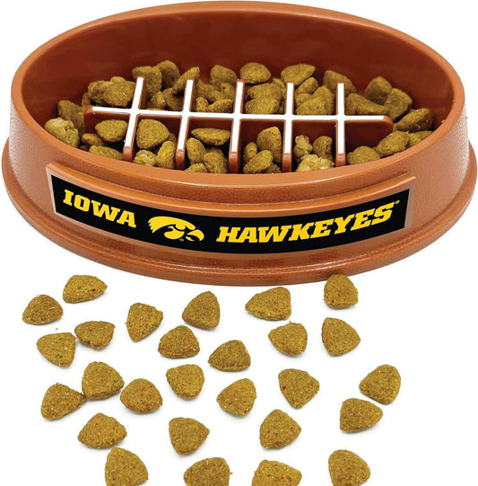 Iowa Football Slow Feeder Bowl