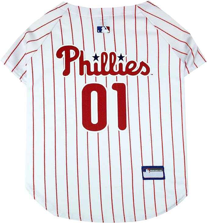 MLB Philadelphia Phillies Mesh Dog Jersey