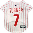 Load image into Gallery viewer, MLB Philadelphia Phillies Trea Turner Mesh Dog Jersey
