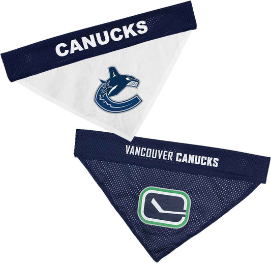 Vancouver Canucks Reversible Dog Bandana