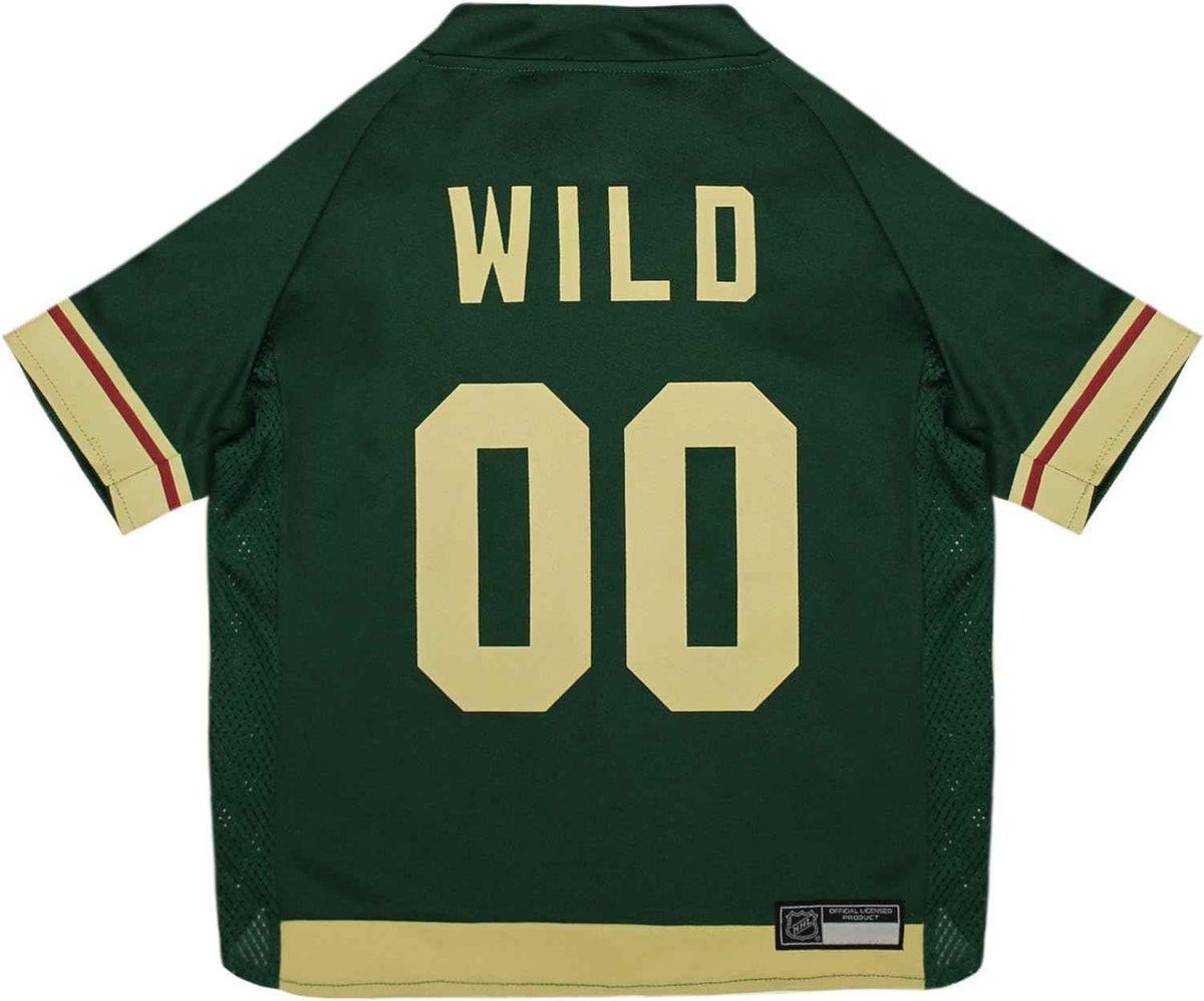 NHL Minnesota Wild Mesh Dog Jersey