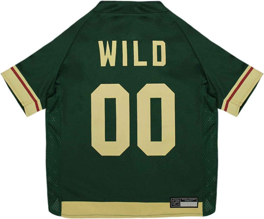 NHL Minnesota Wild Mesh Dog Jersey