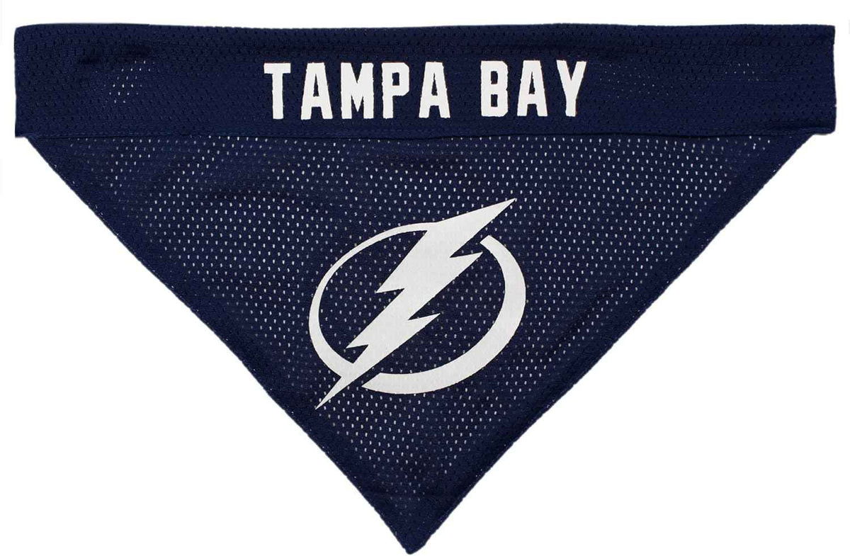 Tampa Bay Lightning Reversible Dog Bandana