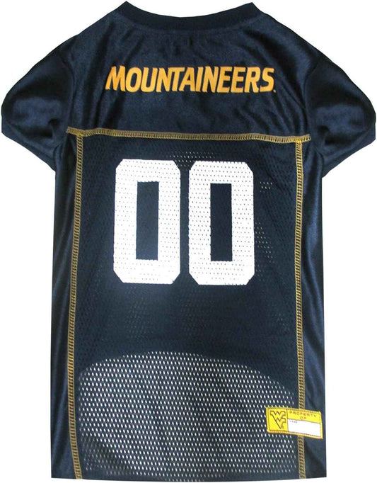 NCAA West Virginia Mesh Dog Jersey