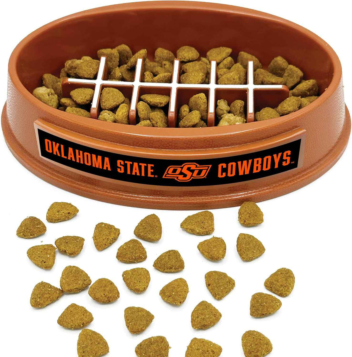 Oklahoma State Football Slow Feeder Bowl