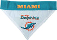 Load image into Gallery viewer, Miami Dolphins Reversible Dog Bandana
