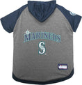 Load image into Gallery viewer, MLB Seattle Mariners Hooded Dog T-Shirt
