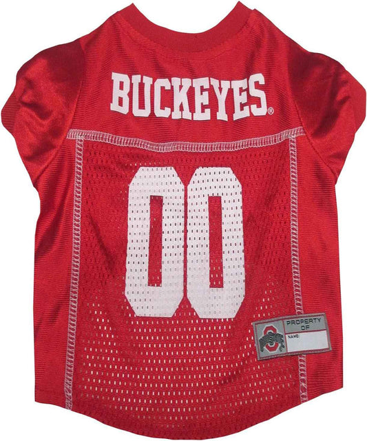 NCAA Ohio State Mesh Dog Jersey