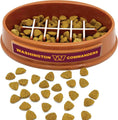 Load image into Gallery viewer, Washington Commanders Football Slow Feeder Bowl
