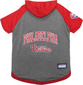Load image into Gallery viewer, MLB Philadelphia Phillies Hooded Dog T-Shirt
