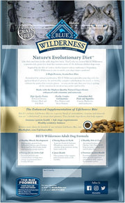 Blue Wilderness Chicken Adult Grain Free Dog Food (4.5lb) 