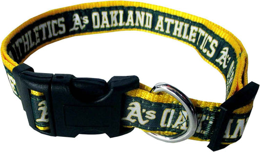 Oakland Athletics Dog Collar
