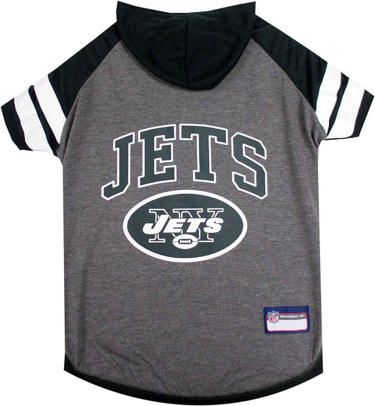 NFL New York Jets Hooded Dog T-Shirt