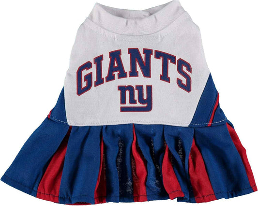 New York Giants Dog Cheerleader Dress