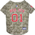 Load image into Gallery viewer, MLB Boston Red Sox Camo Mesh Dog Jersey
