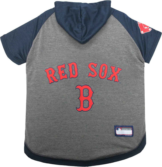 MLB Boston Red Sox Hooded Dog T-Shirt