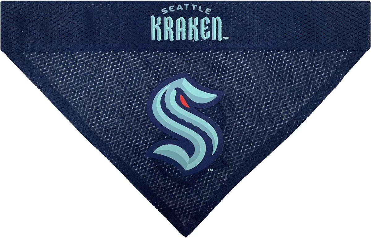 Seattle Kraken Reversible Dog Bandana