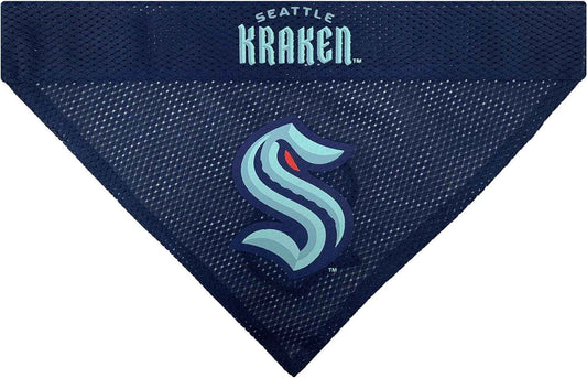 Seattle Kraken Reversible Dog Bandana