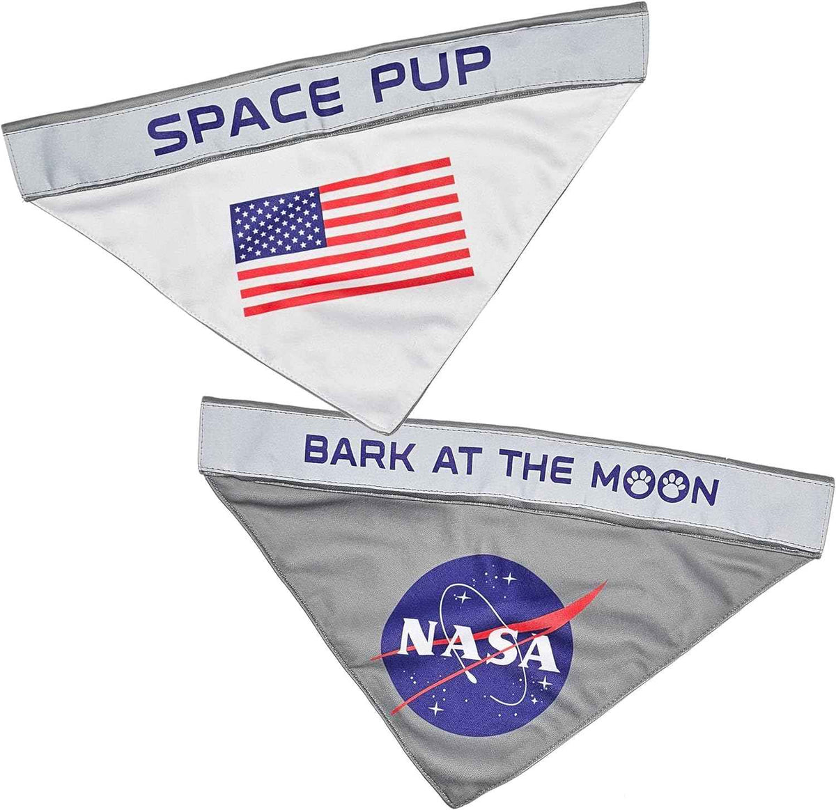 NASA Reflective Reversible Dog Bandana