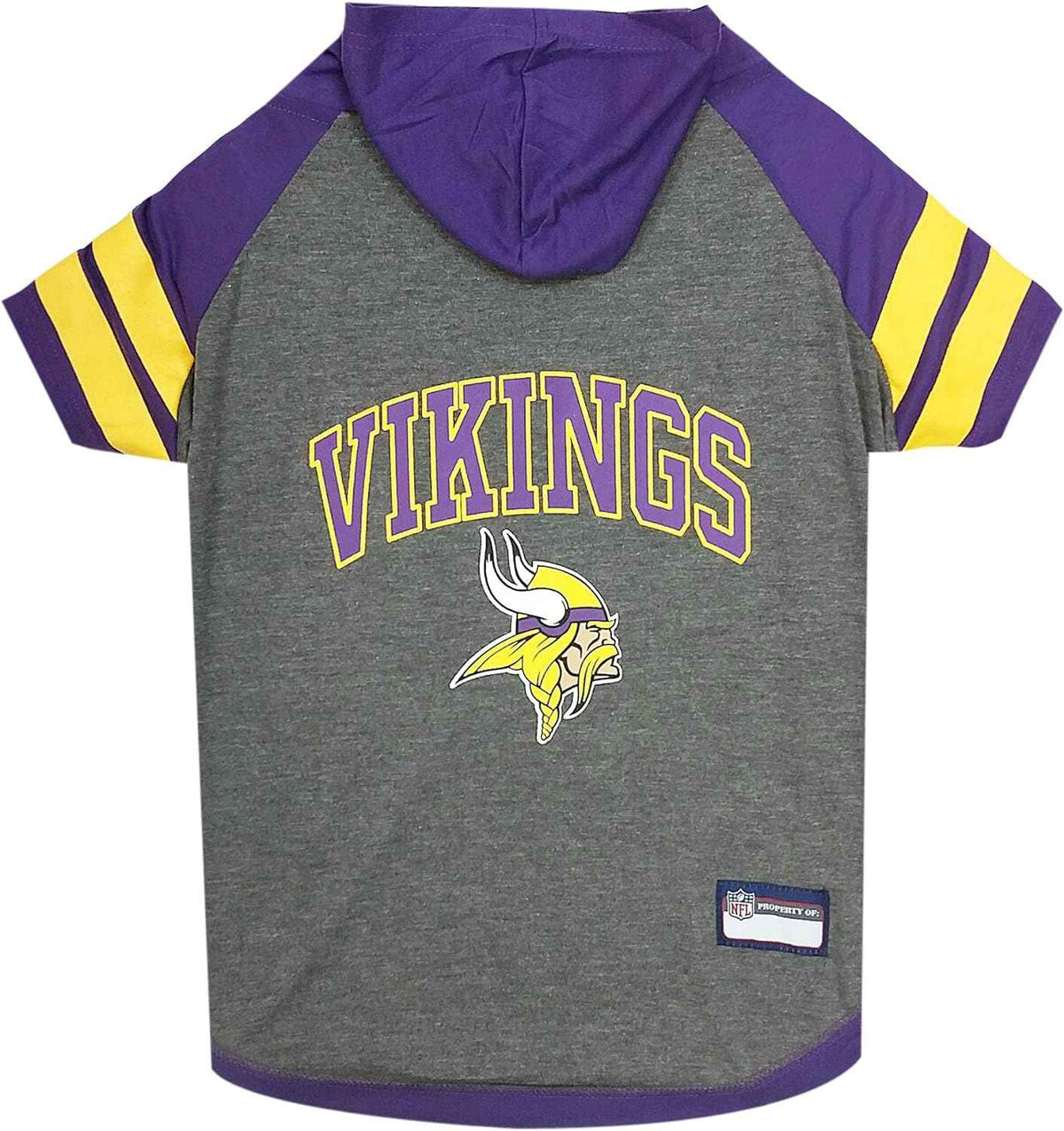 NFL Minnesota Vikings Hooded Dog T-Shirt