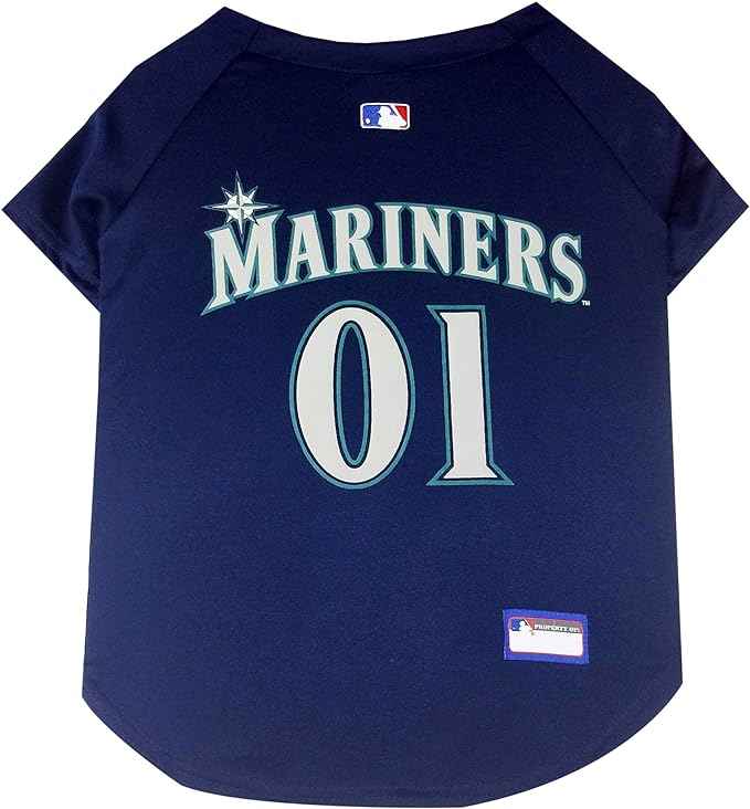 MLB Seattle Mariners Mesh Dog Jersey