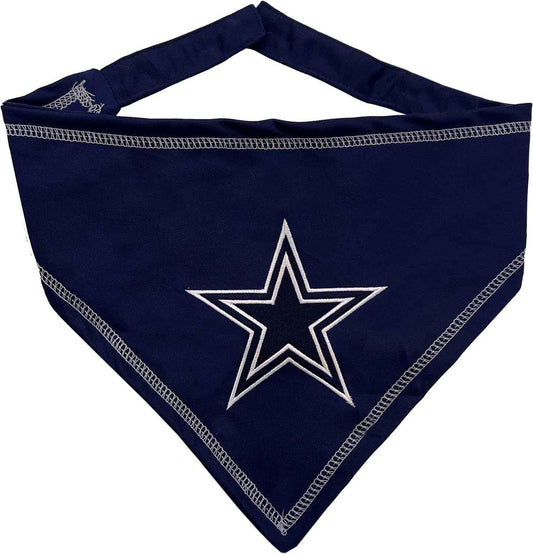Dallas Cowboys Tie-Around Dog Bandana