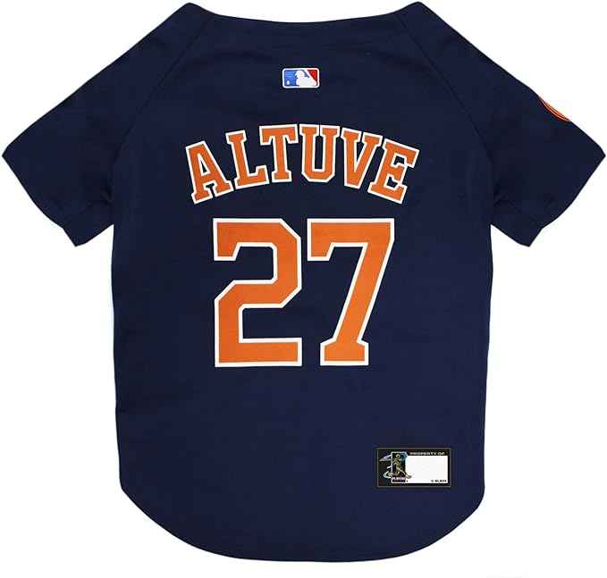 MLB Houston Astros Jose Altuve Mesh Dog Jersey