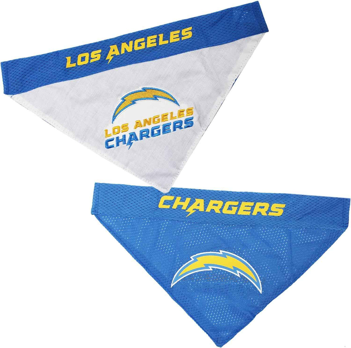 Los Angeles Chargers Reversible Dog Bandana